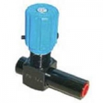 Unidirectional flow control valve (plastic knob)
